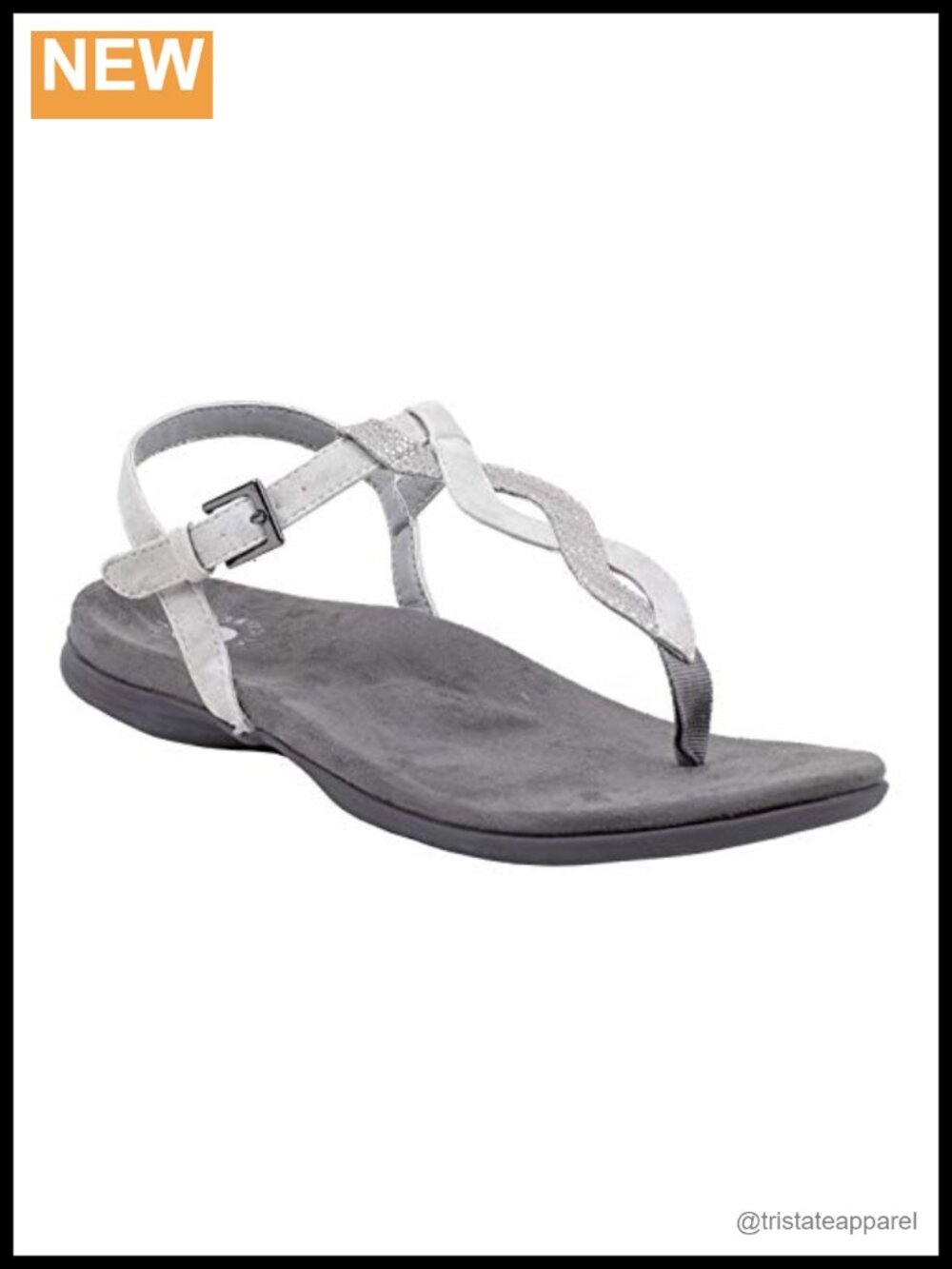 REVITALIGN Heron T-Bar Orthotic Sandals Vegan Comfort